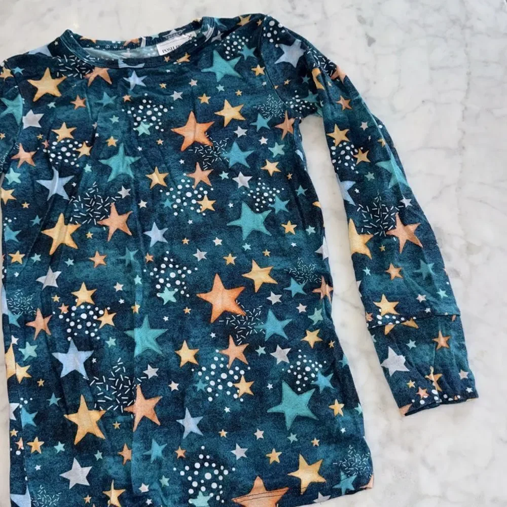 POSH PEANUT CLASSIC LS PJ SET 7Y